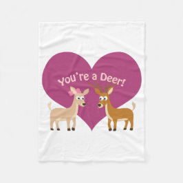 Cobertor De Velo Você é um veado!