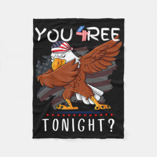 Cobertor De Velo Você está livre hoje à noite 4 de julho American D