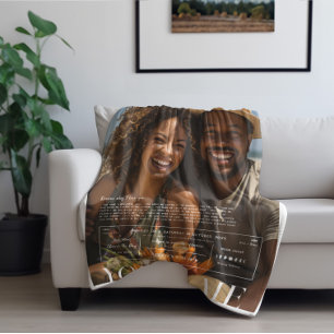 Cobertor De Velo Você & Eu   Foto de Casal Personalizada