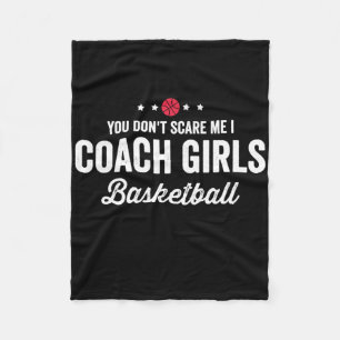 Cobertor De Velo Você Não Me Assusta Treinador Basquete Feminino