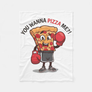 Cobertor De Velo Você Quer Uma Pizza De Mim Treino De Academia De B