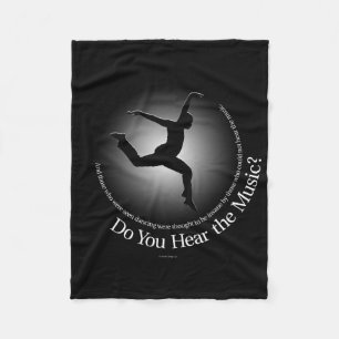 Cobertor De Velo Vocês Ouvem A Música?