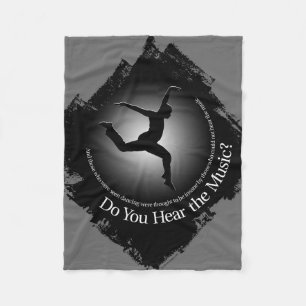 Cobertor De Velo Vocês Ouvem A Música?