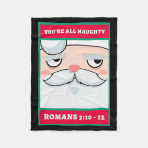 Cobertor De Velo Vocês São Todos Travessos Romanos 3 10 12 Natal 