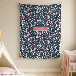 Cobertor De Velo Volta personalizada para o lançamento de presente