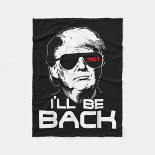 Cobertor De Velo Voltarei Engraçado 45 47 Donald Trump 2024
