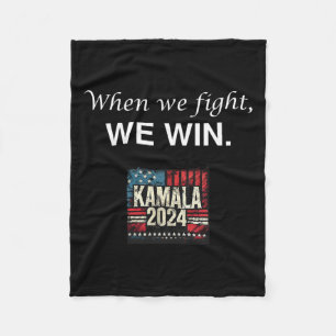 Cobertor De Velo Votamos A Favor Do Presidente Kamala Harris 2024