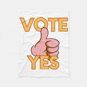 Cobertor De Velo Votar sim