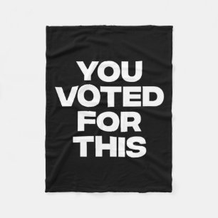 Cobertor De Velo Votaram A Favor!