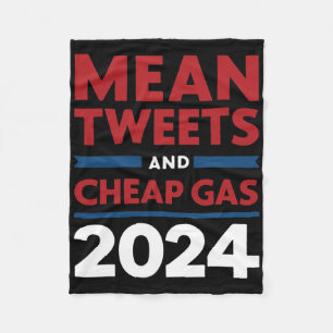 Cobertor De Velo Votem Tweets Maus E Gasolina Barata Pro Trump Repu