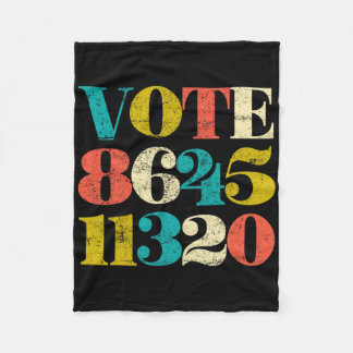 Cobertor De Velo Voto de Cor Retro Vintage 8645 11320 Anti Trump
