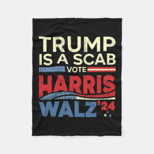 Cobertor De Velo Voto Para Harris 2024 Trump É Um Voto De Cabra Har