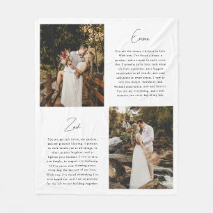 Cobertor De Velo Votos de Casamento de Fotos para Novas Semanas de 