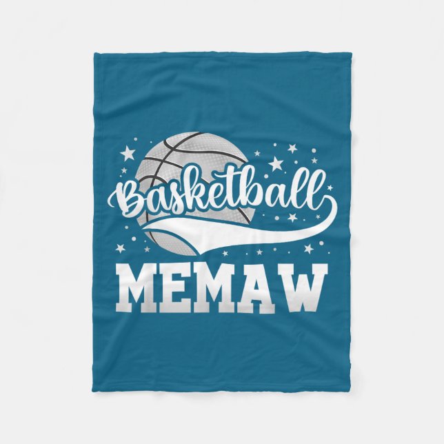 Cobertor De Velo Vovó de basquete  (Frente)