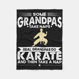 Cobertor De Velo Vovô Naps Avô Real Do Karate