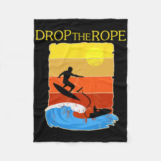 Cobertor De Velo Wake Surfing Gift Shirt Boat Lake Wakesuring Drop 