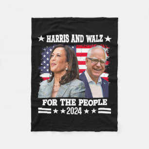 Cobertor De Velo Walz 2024 Eleição Kamala Harris Tim Waltz 