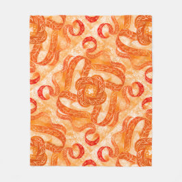 Cobertor De Velo Warm Sunset Swirl