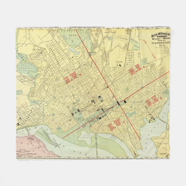 Cobertor De Velo Washington, C.C. (Frente (Horizontal))