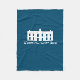 Cobertor De Velo Washington Dormiu Aqui Unisex T-Shirt