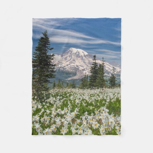 Cobertor De Velo Washington, Parque Nacional Mount Rainier 1 (Frente)