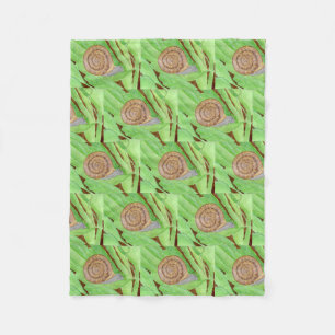 Cobertor De Velo Watercolor de Snail