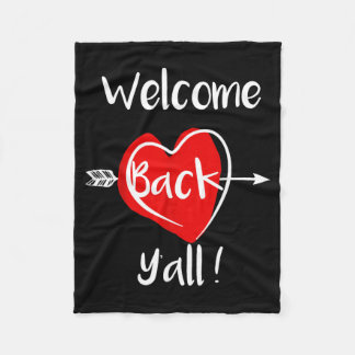 Cobertor De Velo Welcome Back To School Happy First Day of School