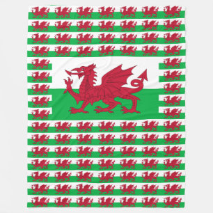 Cobertor De Velo Welsh Dragon ~ Flag of Wales