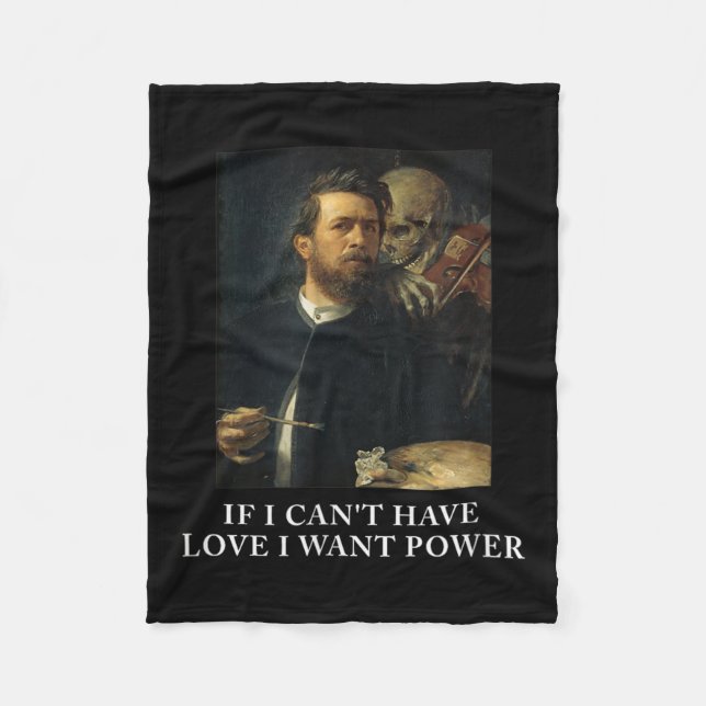 Cobertor De Velo Wenn Ich Keine Liebe Haben Kann, Will Ich Macht Mi (Frente)