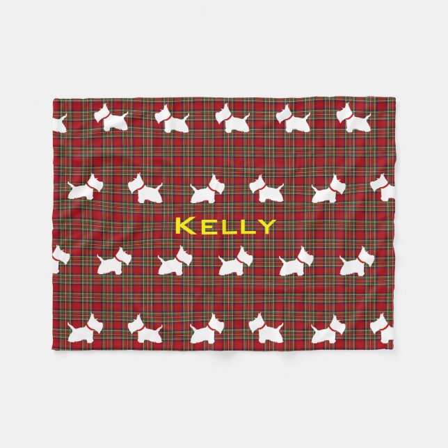 Cobertor De Velo Westie (Frente (Horizontal))