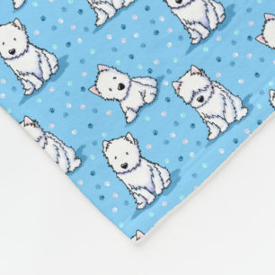 Cobertor De Velo Westies KiniArt