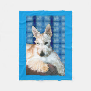 Cobertor De Velo Wheaten Scottie Fleece Blanket