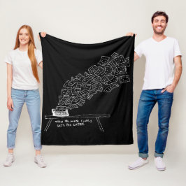 Cobertor De Velo When the Muse Finally Gets Her Coffee