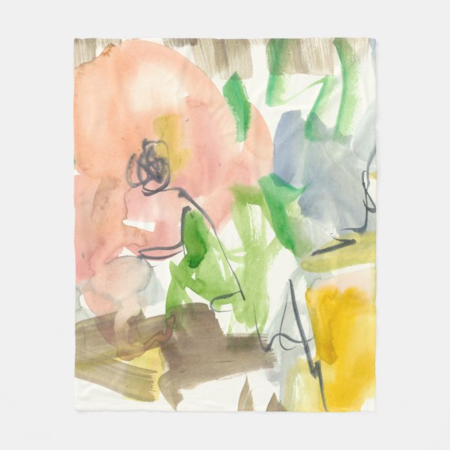 Cobertor De Velo Whimsy in the Garden II (Frente)