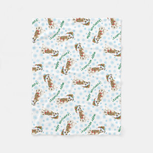 Cobertor De Velo Whippet Natal