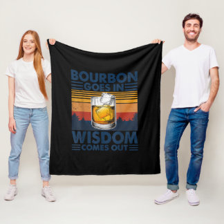 Cobertor De Velo Whiskey Bourbon sai na sabedoria