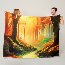 Cobertor De Velo Whisper do Ouro de outono