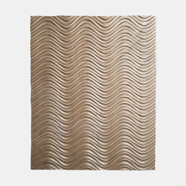 Cobertor De Velo White and gray striped textile (Frente)