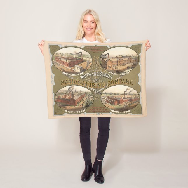 Cobertor De Velo Whitman & Barnes Manufacturing Company. (In Situ)