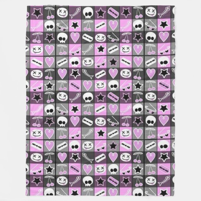 Cobertor De Velo Wicked Love (Frente)