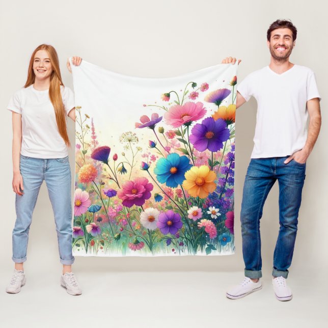 Cobertor De Velo Wildflower Rhapsody (In Situ)