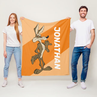 Cobertor De Velo WILE E. COYOTE™ com aparência orgulhosa