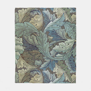 Cobertor De Velo William Morris Acanthus Sage Flor de Floral Botâni