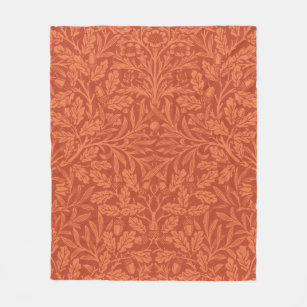 Cobertor De Velo William Morris Acorn Wallpaper Nature Design