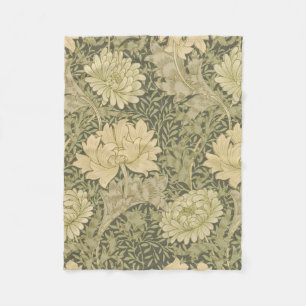 Cobertor De Velo William Morris Chrysantemum Soft Floral Design