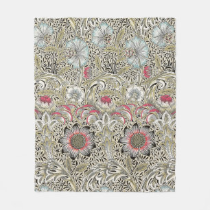 Cobertor De Velo William Morris Corncockle wallpaper floral