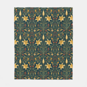 Cobertor De Velo William Morris Golden Lily Vintage Pré-Rafaelita