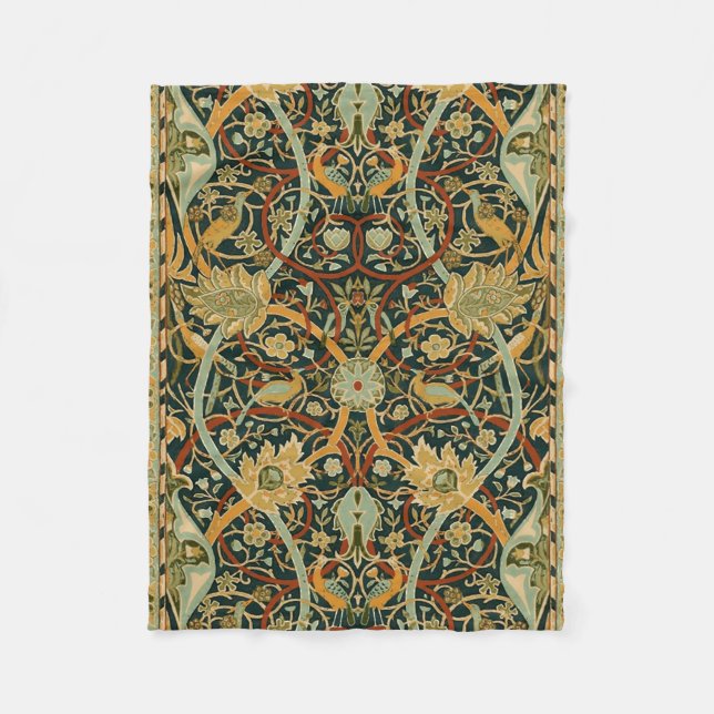 Cobertor De Velo William Morris Oriental Carpet Art (Frente)