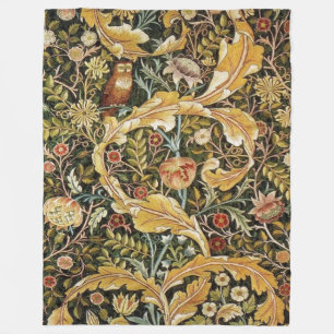 Cobertor De Velo William Morris Owl an Acanthus