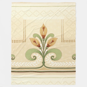 Cobertor De Velo William Morris Row de Lírios